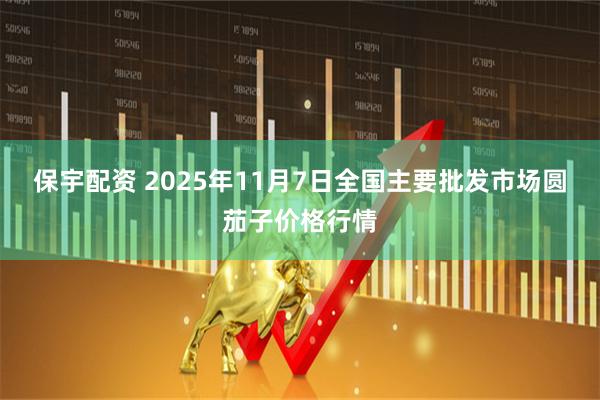 保宇配资 2025年11月7日全国主要批发市场圆茄子价格行情